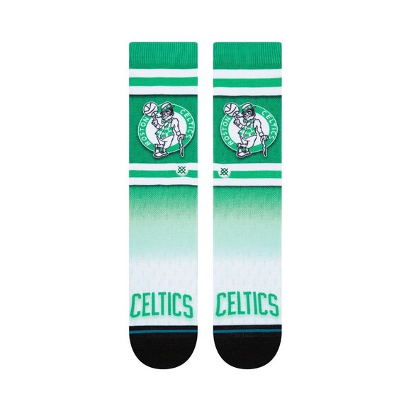Stance Boston Celtics Hardwood Classics HWC Throwback Fader Socks A558A22FBO L - Picture 2 of 2